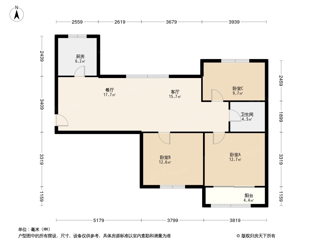 珊瑚海户型图