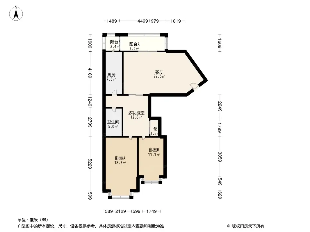 润园里户型图