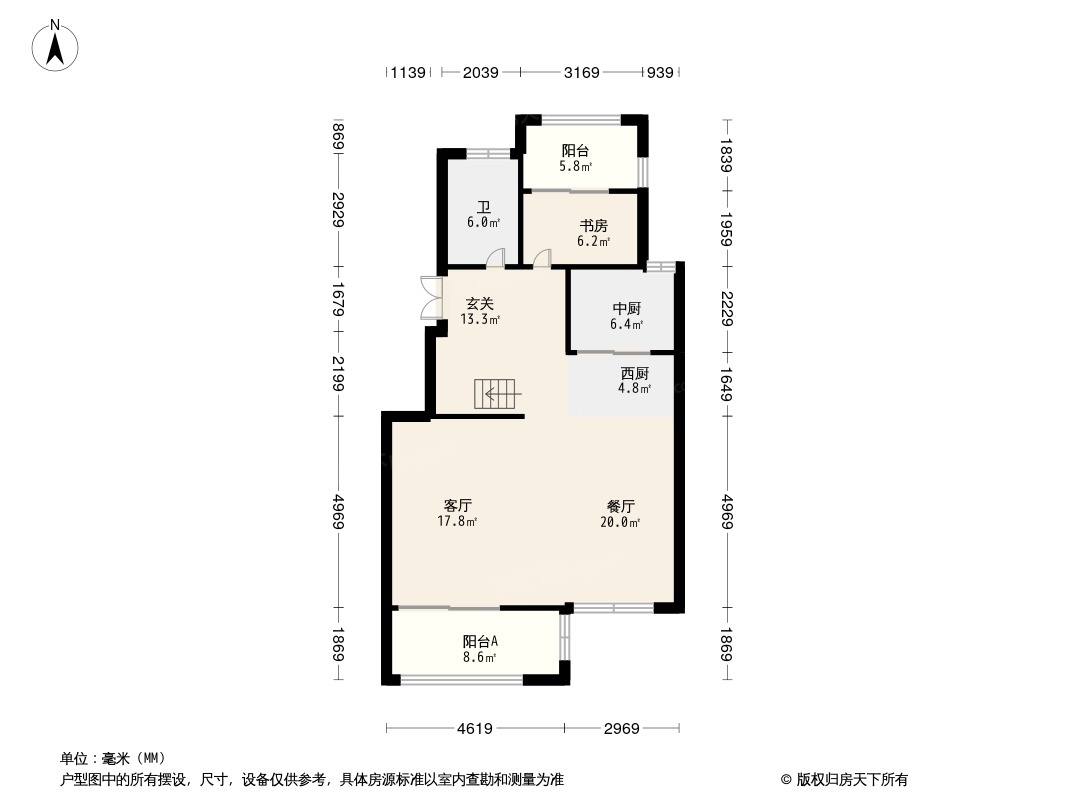 中海上湾户型图