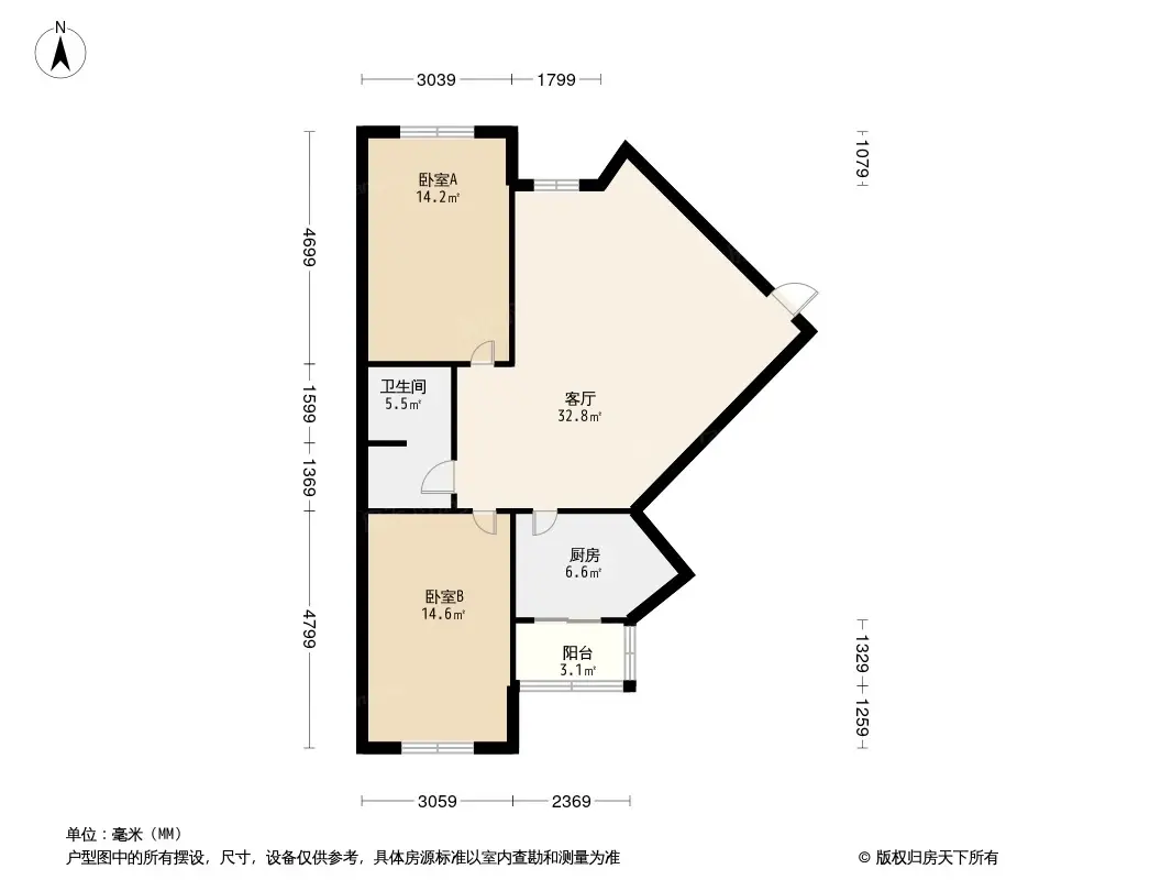 宫前园户型图