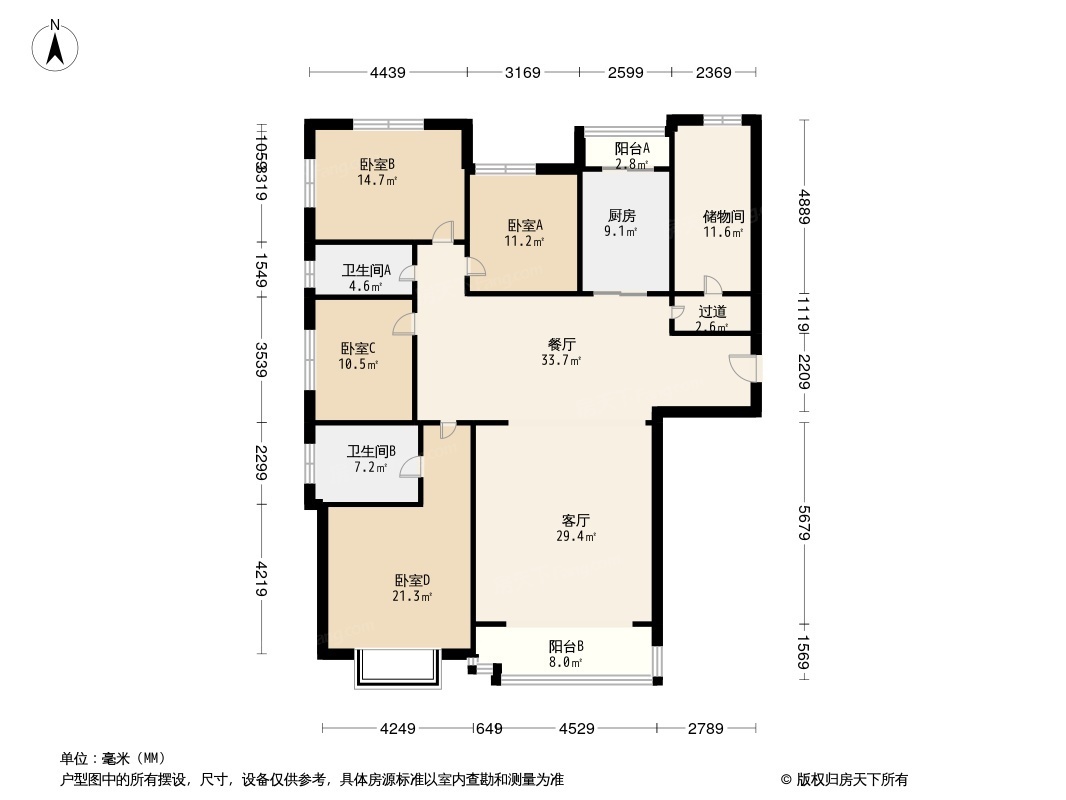 水榭花园户型图