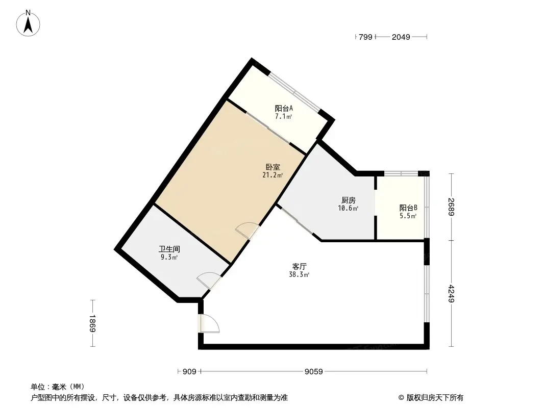 风顺公寓户型图