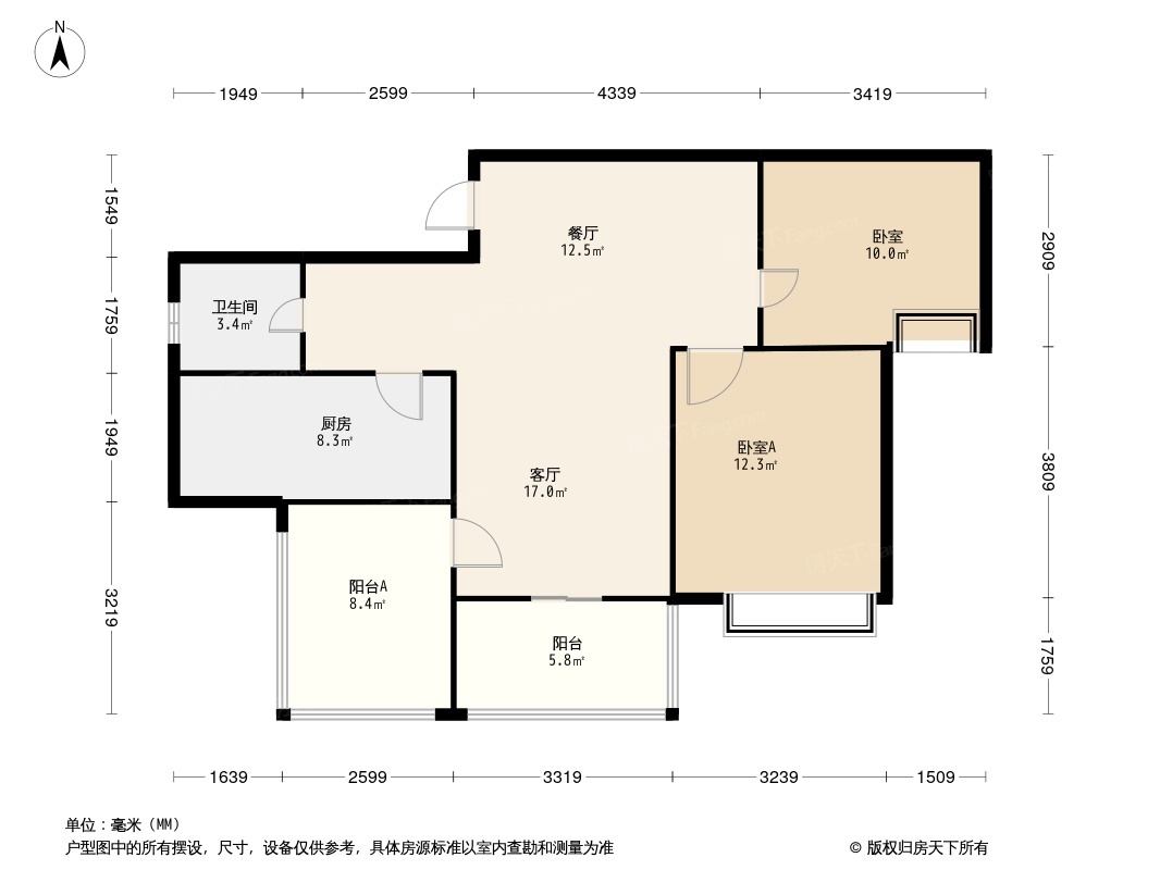 格力海岸户型图