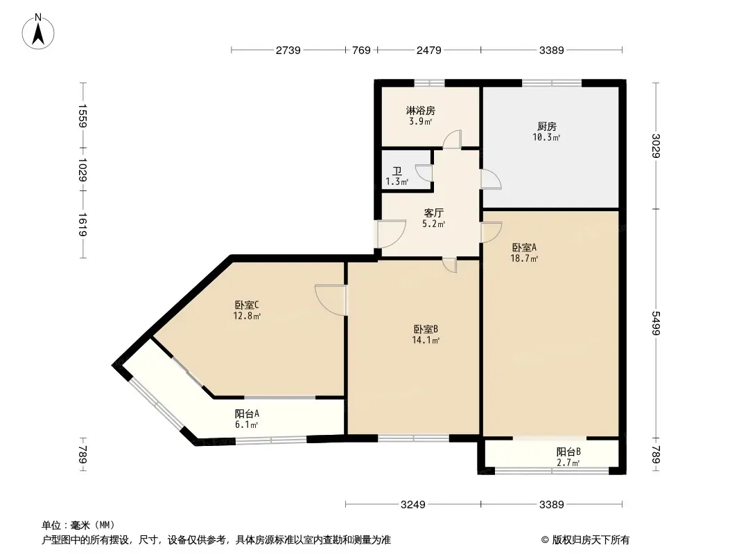 新宜里户型图