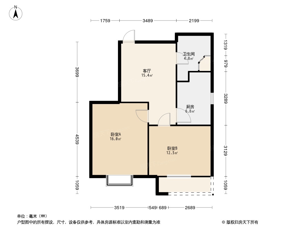 美域天成户型图