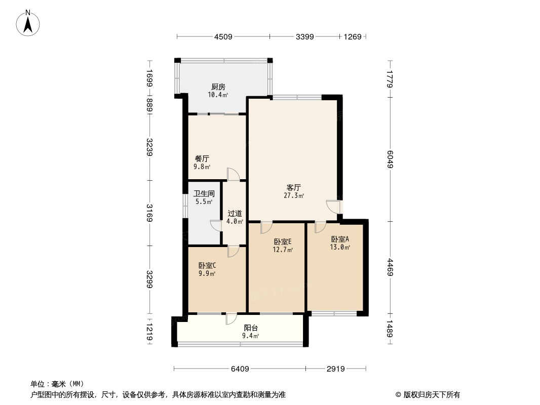 金苑新村东区户型图