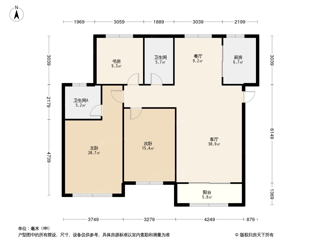 金域蓝湾二期耀徕户型图