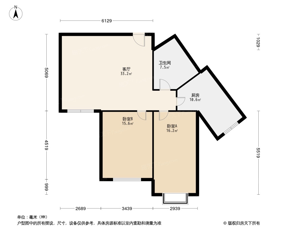 渤海明珠户型图