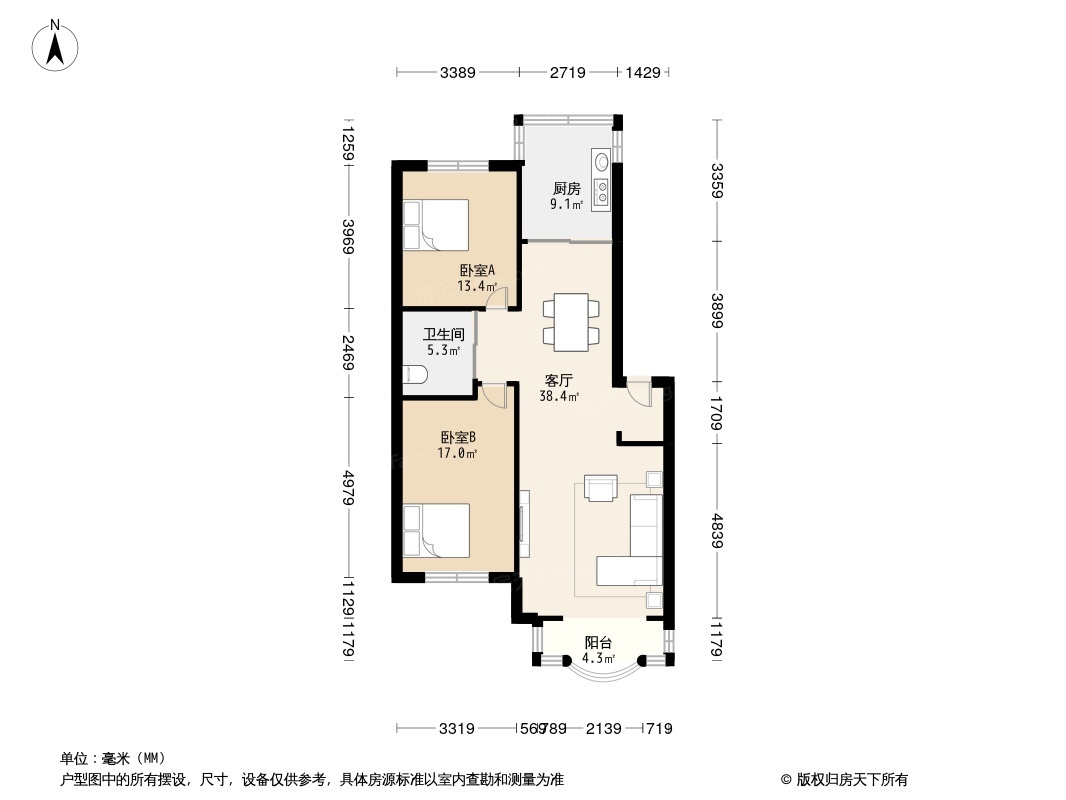 美地庄园户型图