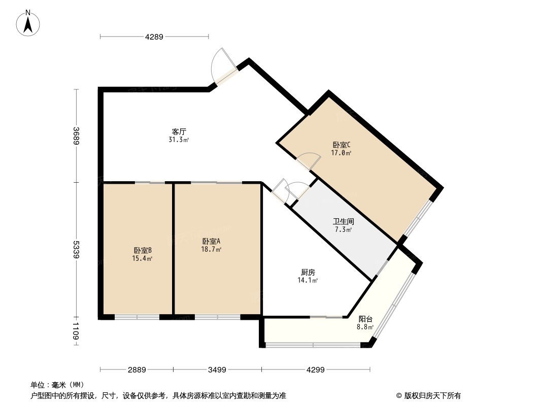 红磡公寓户型图