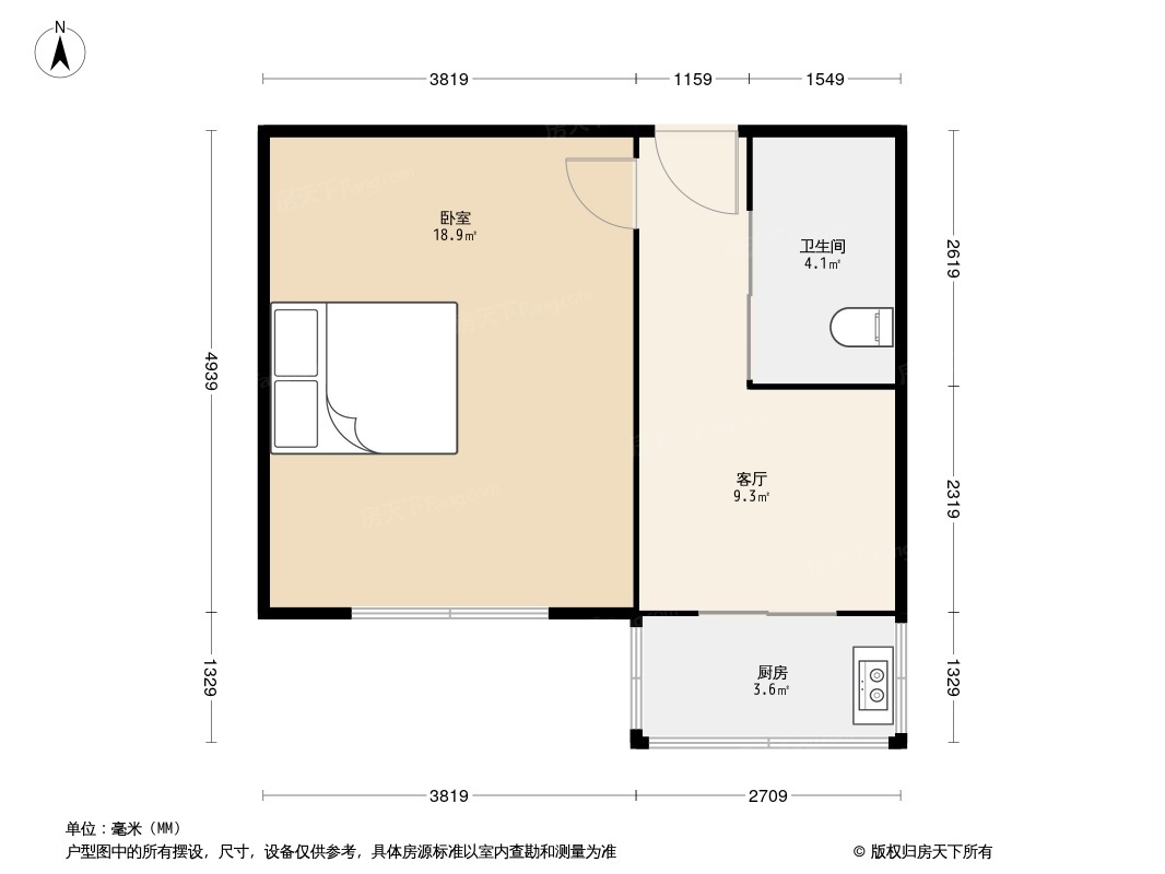 滑翔五小区户型图