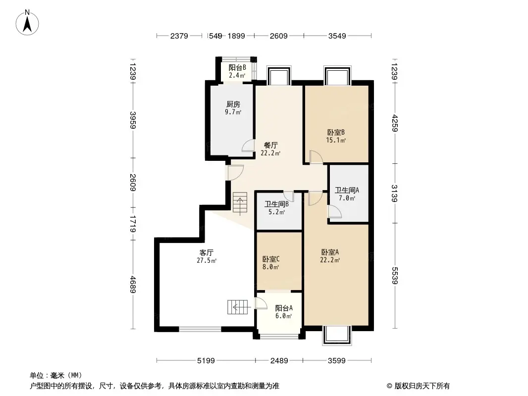 丽景胜和园户型图