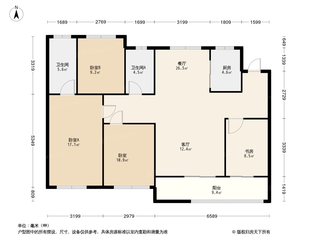 龙湖龙光首开·湖城大境户型图