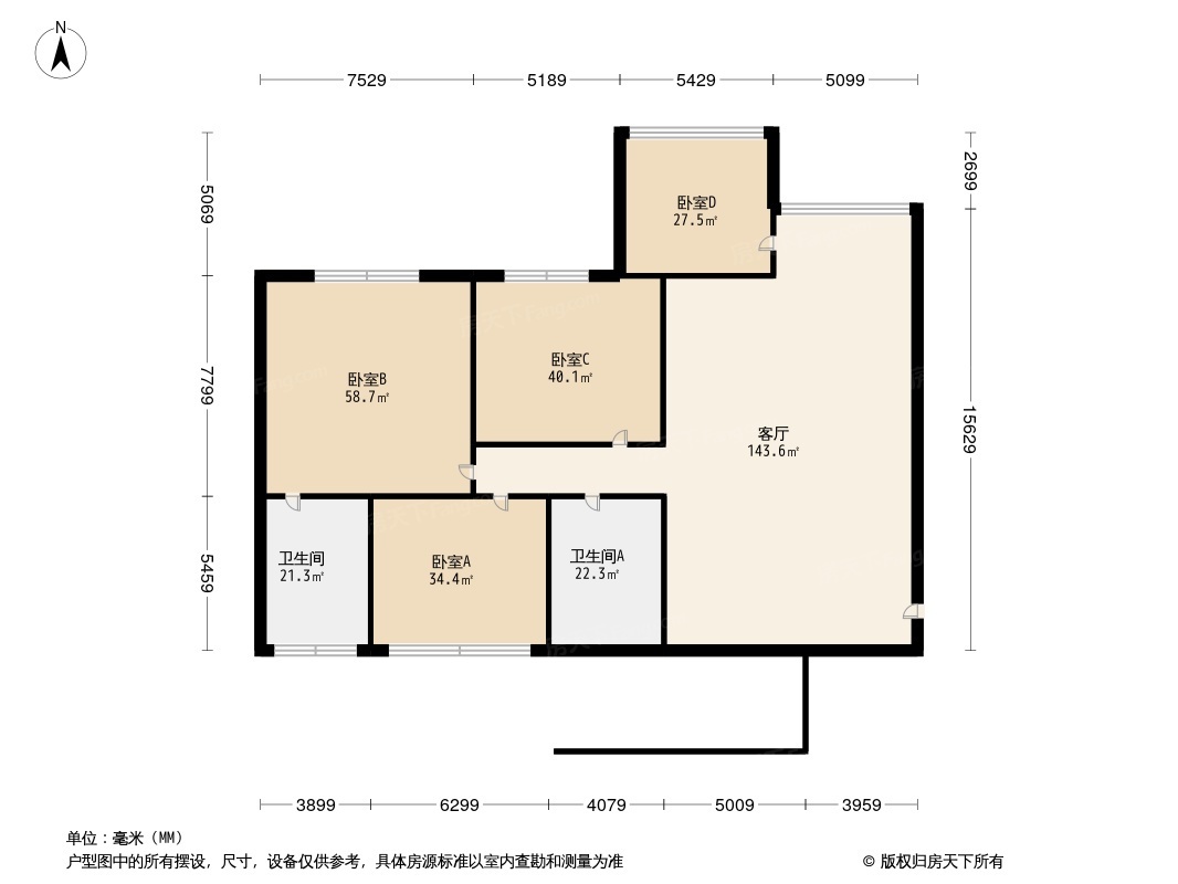 鹏运左岸户型图