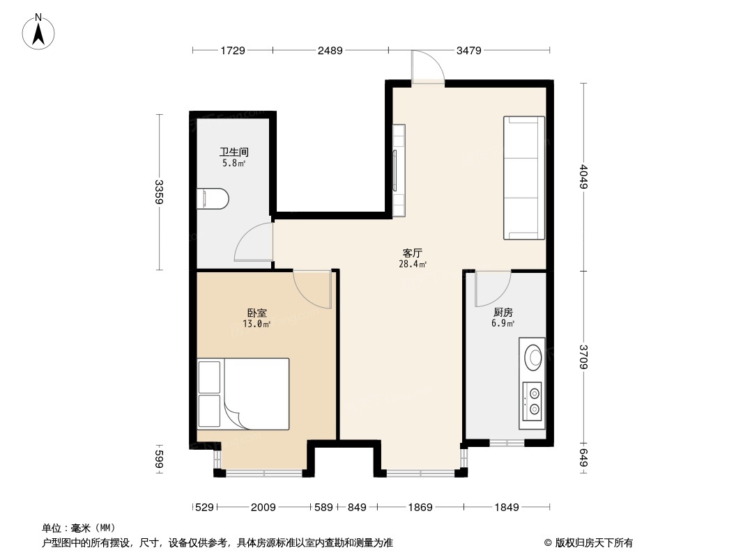 格林阳光城户型图