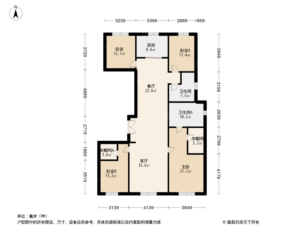 绿城百合留香苑户型图