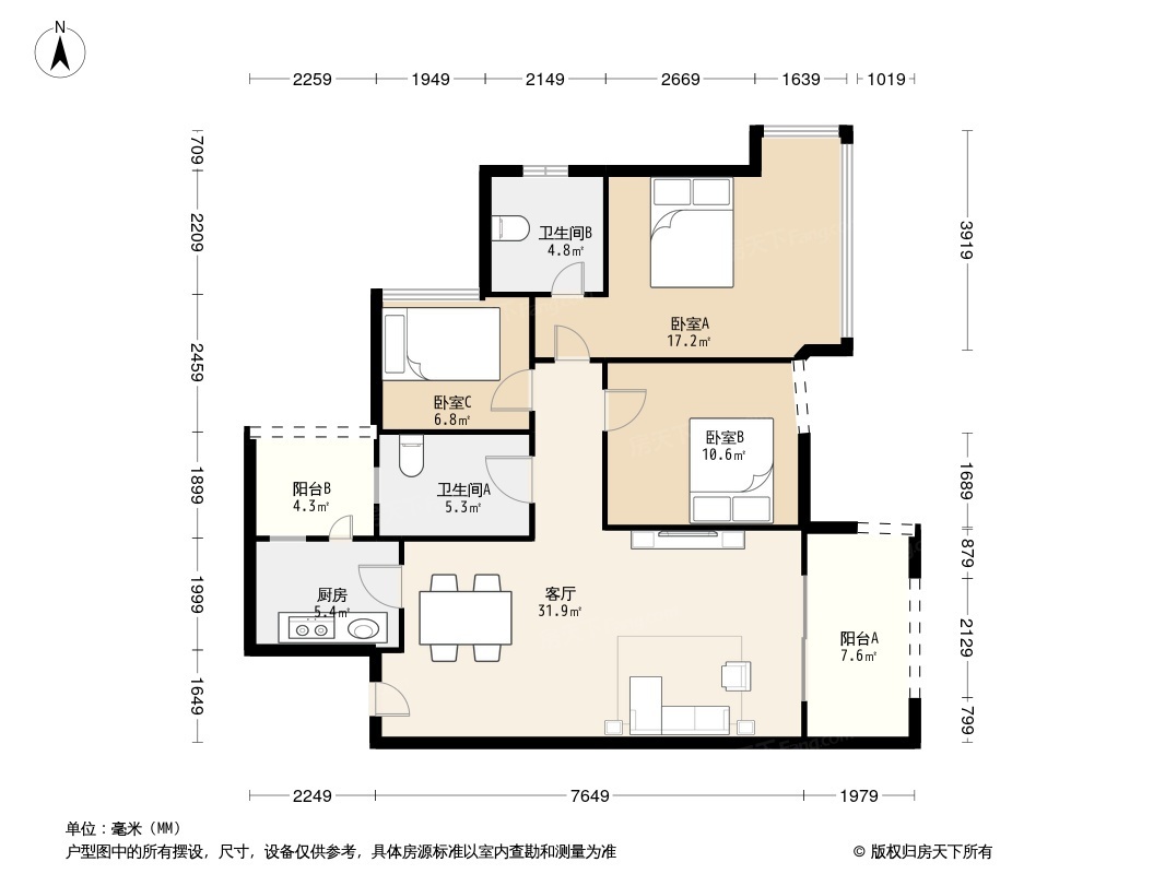 保利狮子湖檀香郡户型图