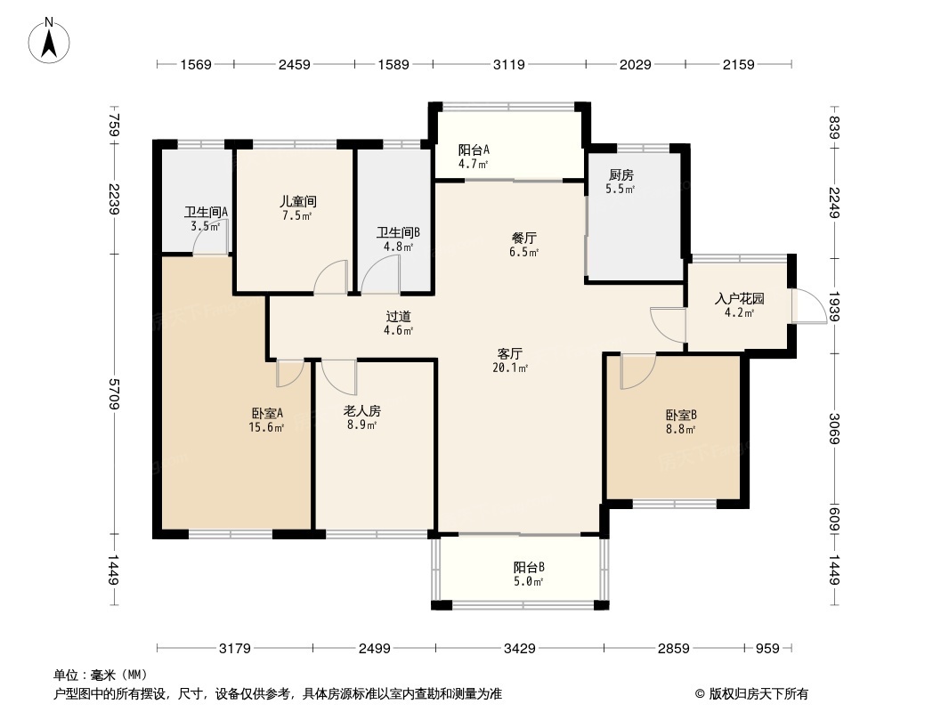 华福·熹云水岸户型图