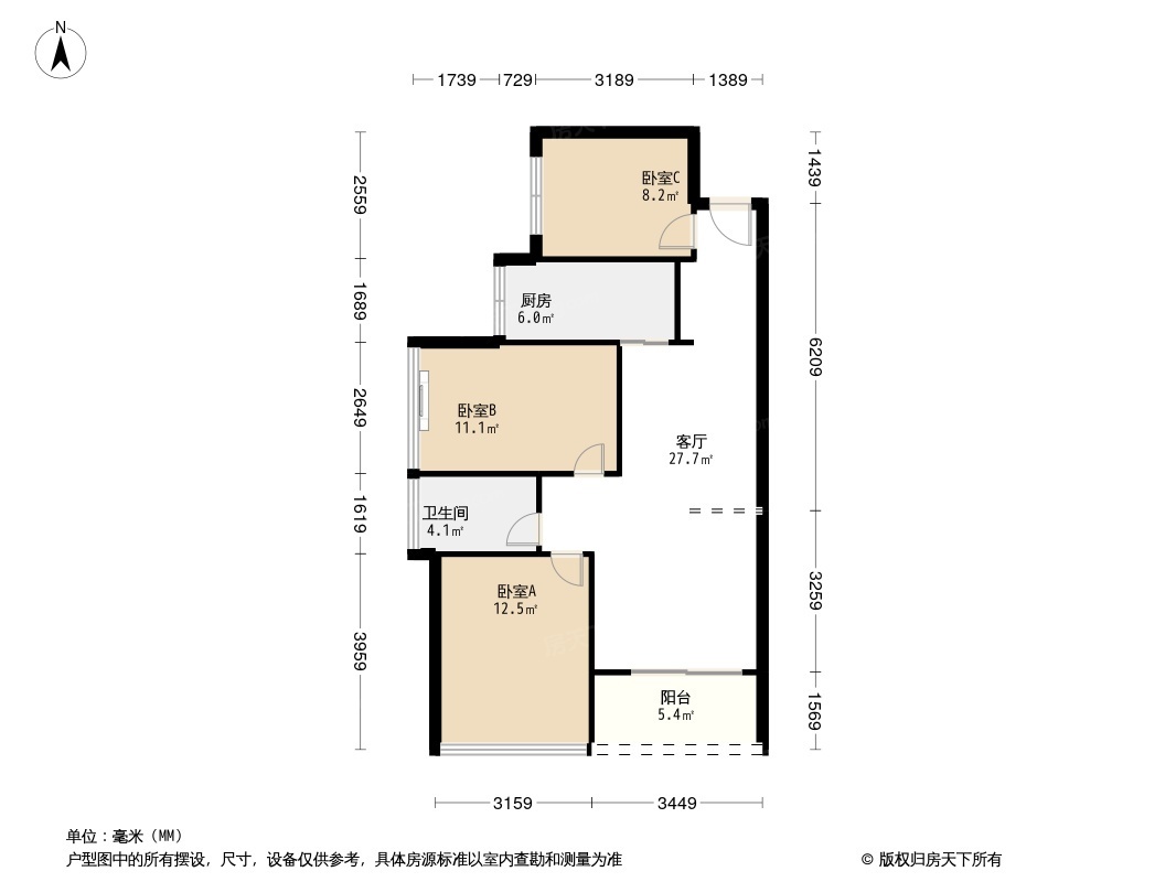 联投东方二期户型图