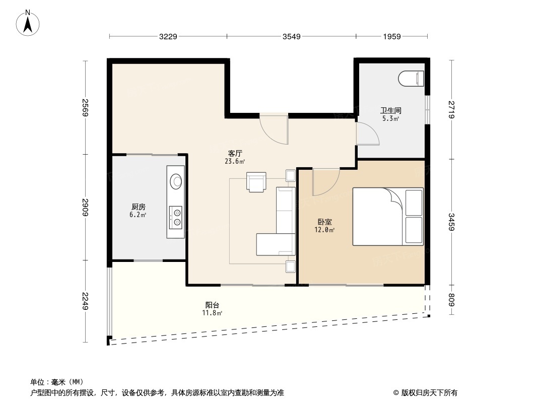 阳光100喜马拉雅户型图