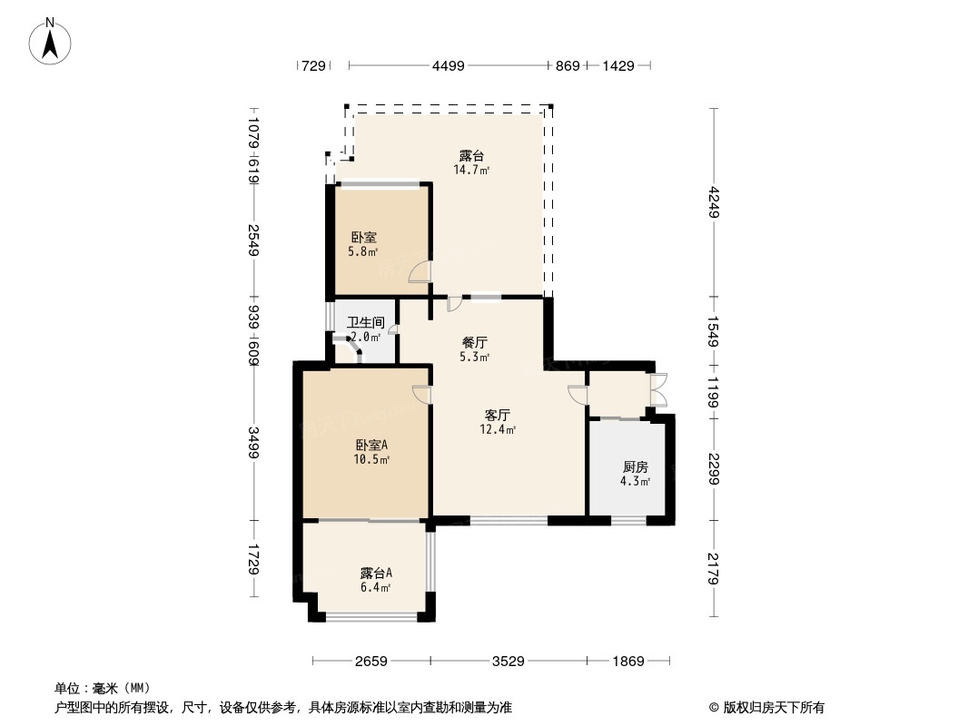 海宇学府江山户型图