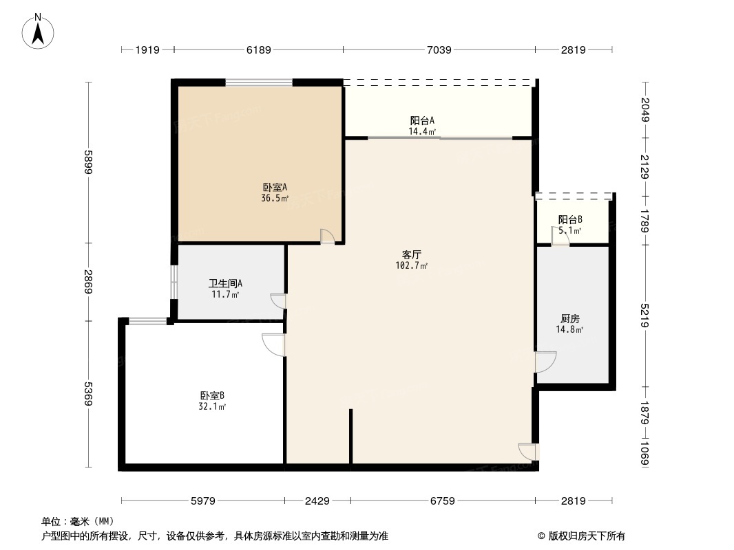 金科世界城(长寿)户型图