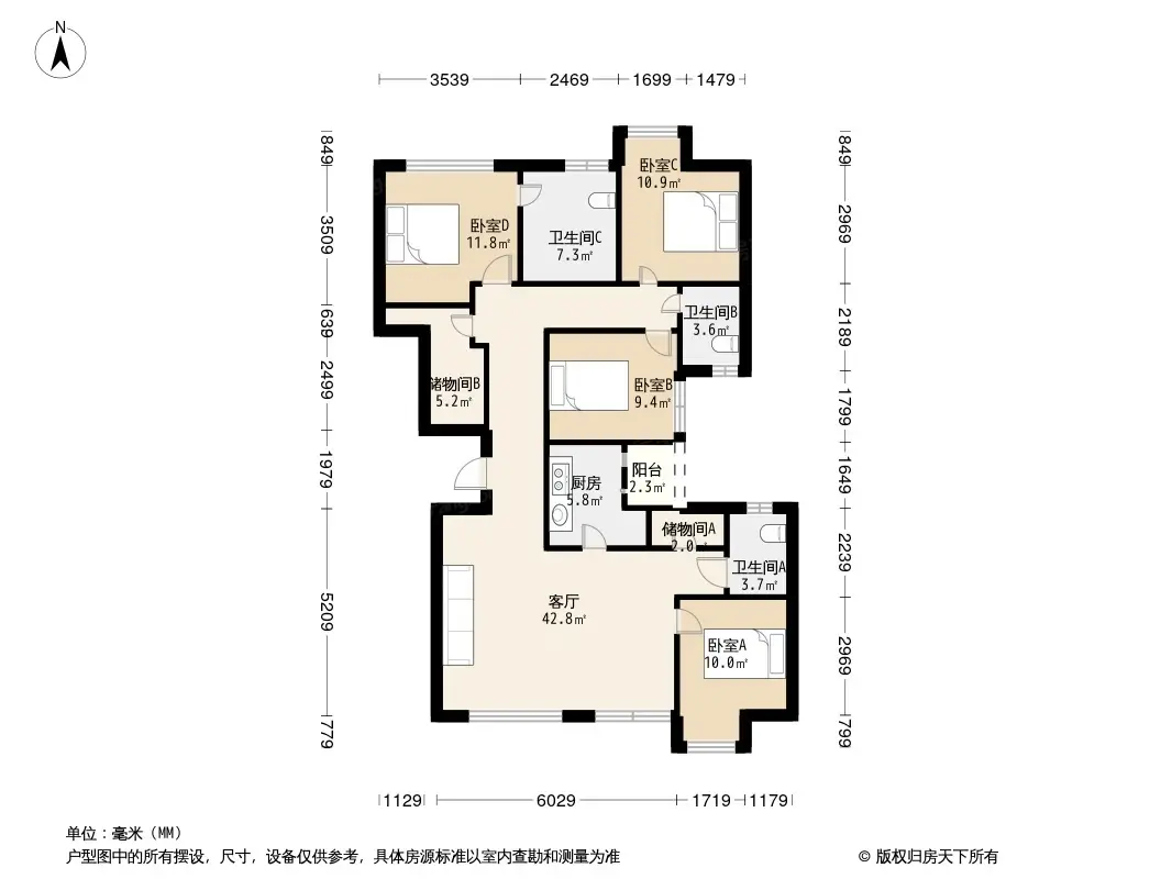 招商依云江湾户型图