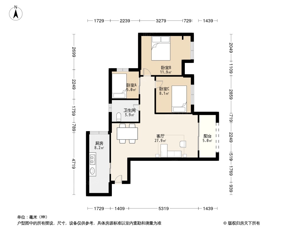 巴南新鸥鹏教育城户型图