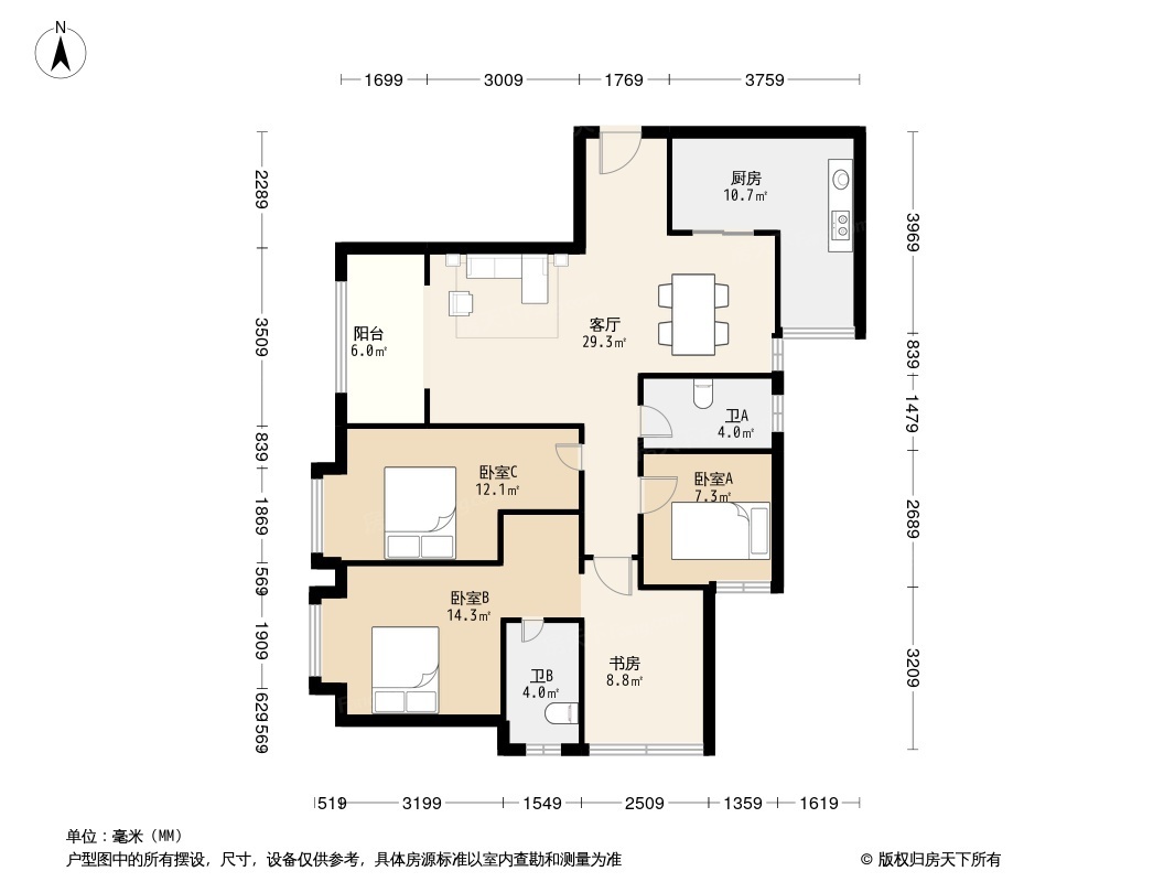 大雅云居山户型图