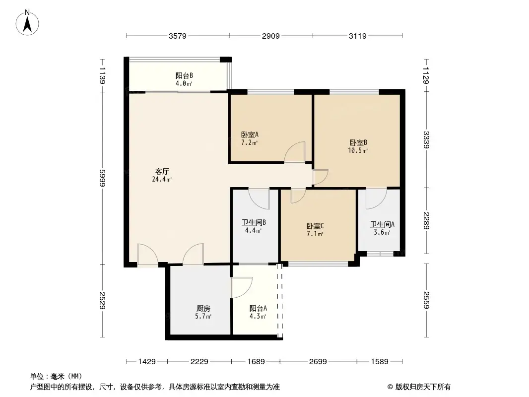 大地春风源户型图