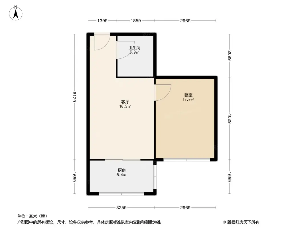 海晶北园户型图