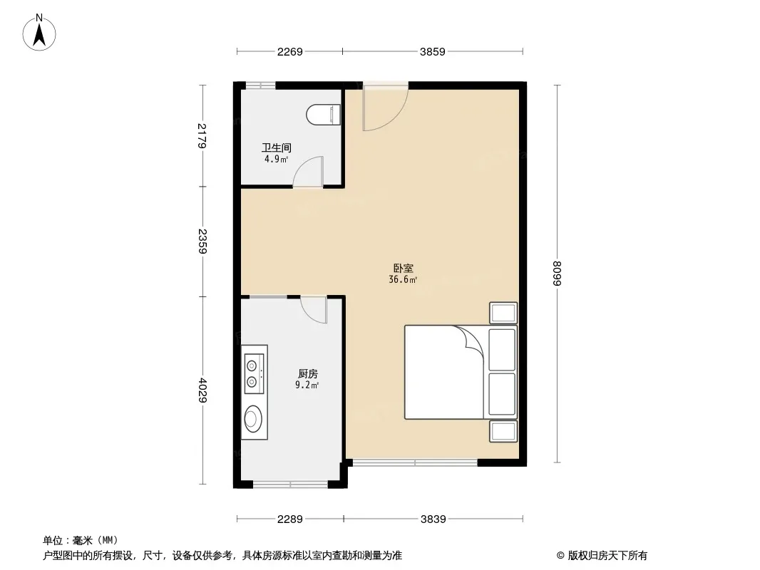上东吉座户型图