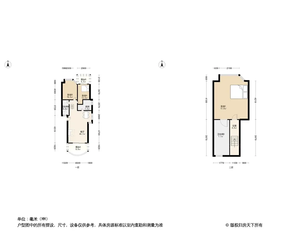 西区花园别墅户型图