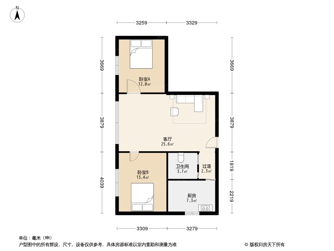 江峡大厦户型图