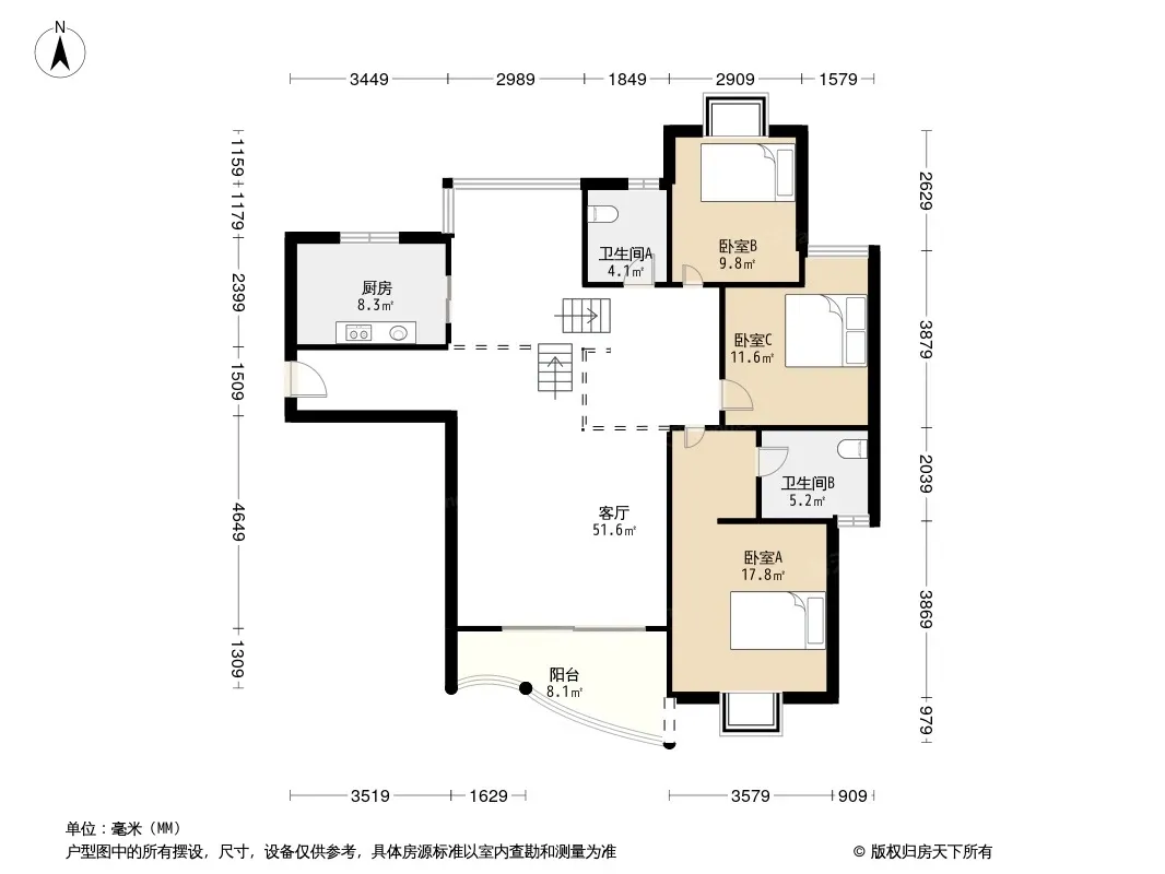现代名城户型图