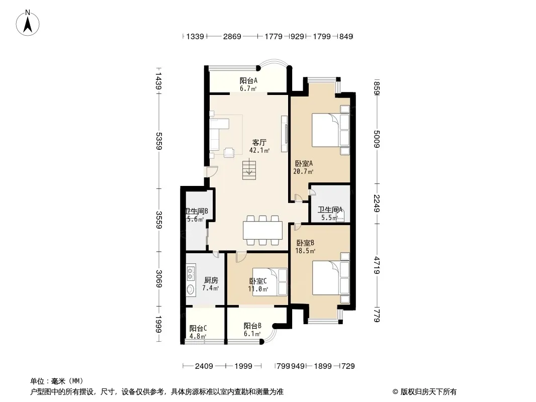 长居花苑户型图