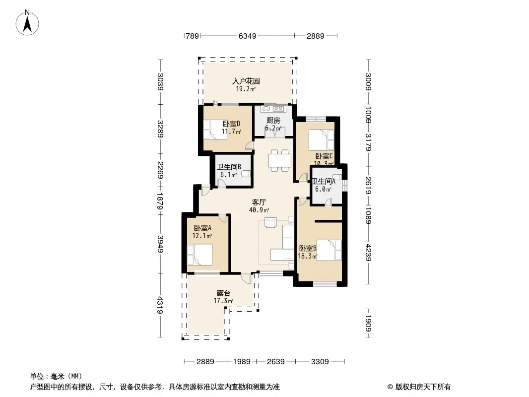 华润橡树湾户型图