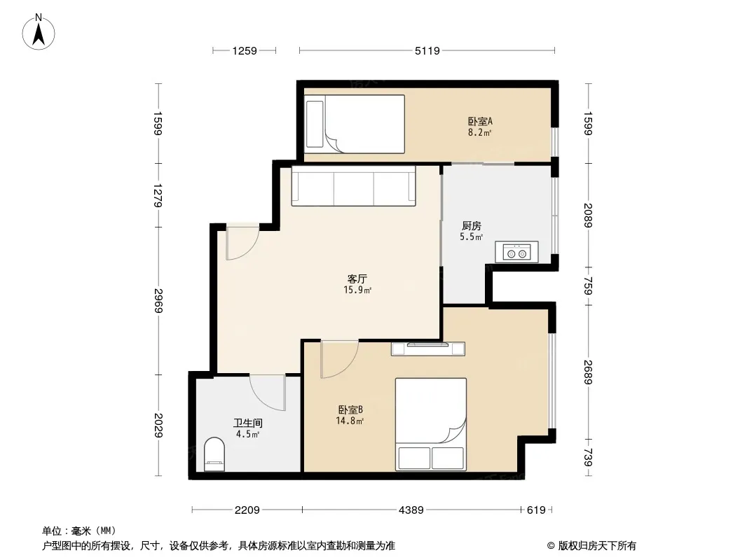 美墅云间户型图
