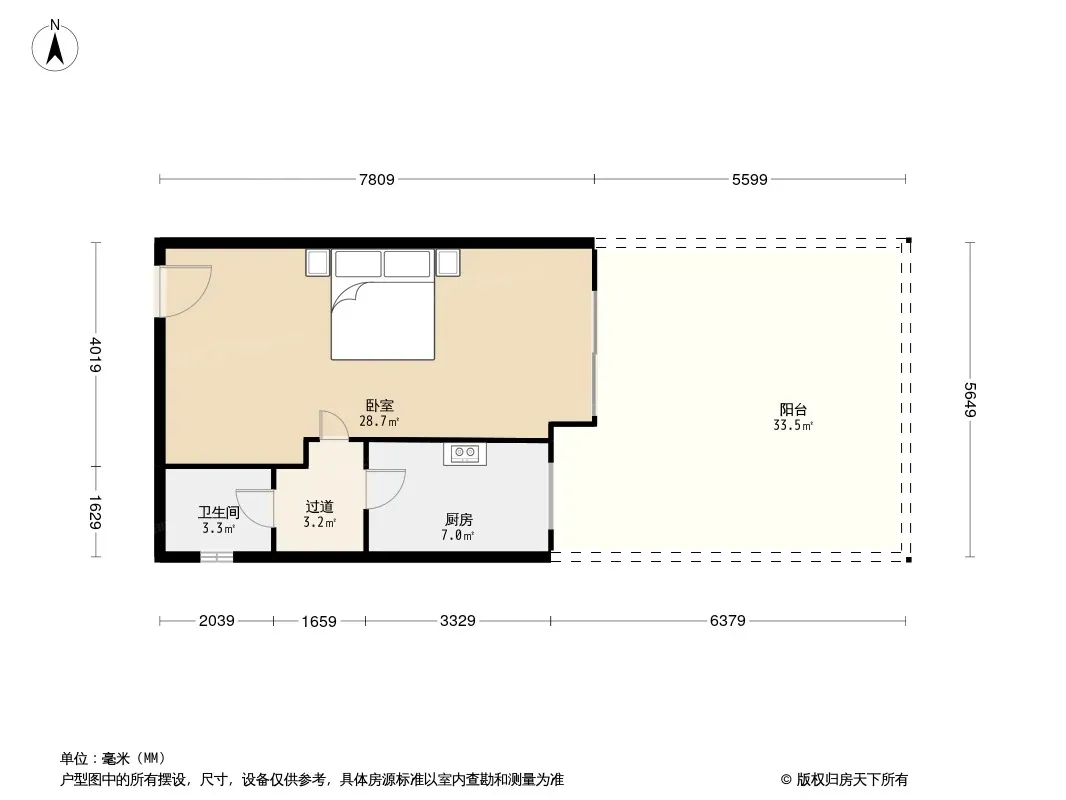 聚星城公寓户型图