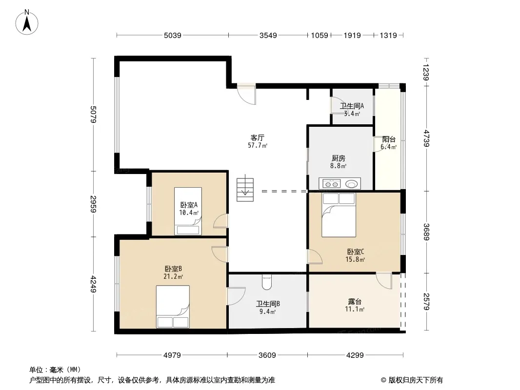 富豪家苑户型图