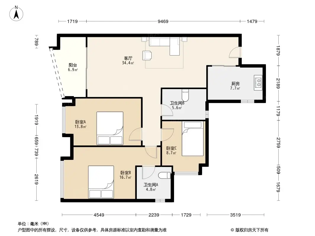 葛洲坝保利曼城户型图