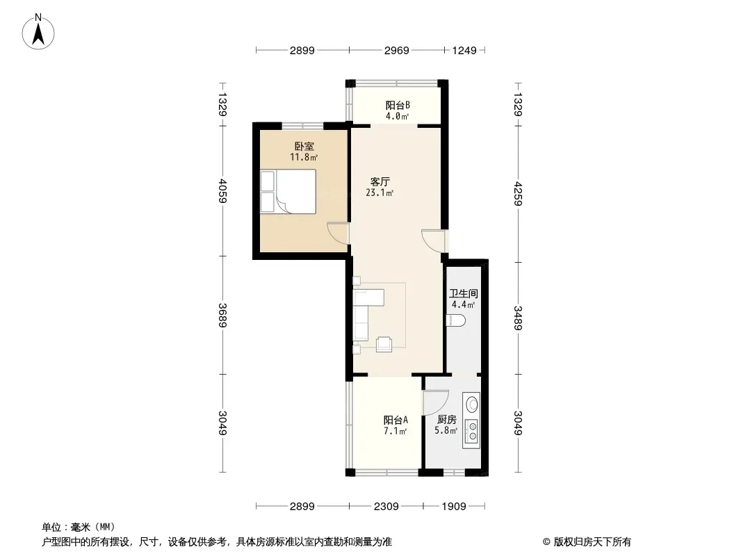 抚琴东南路8号院户型图