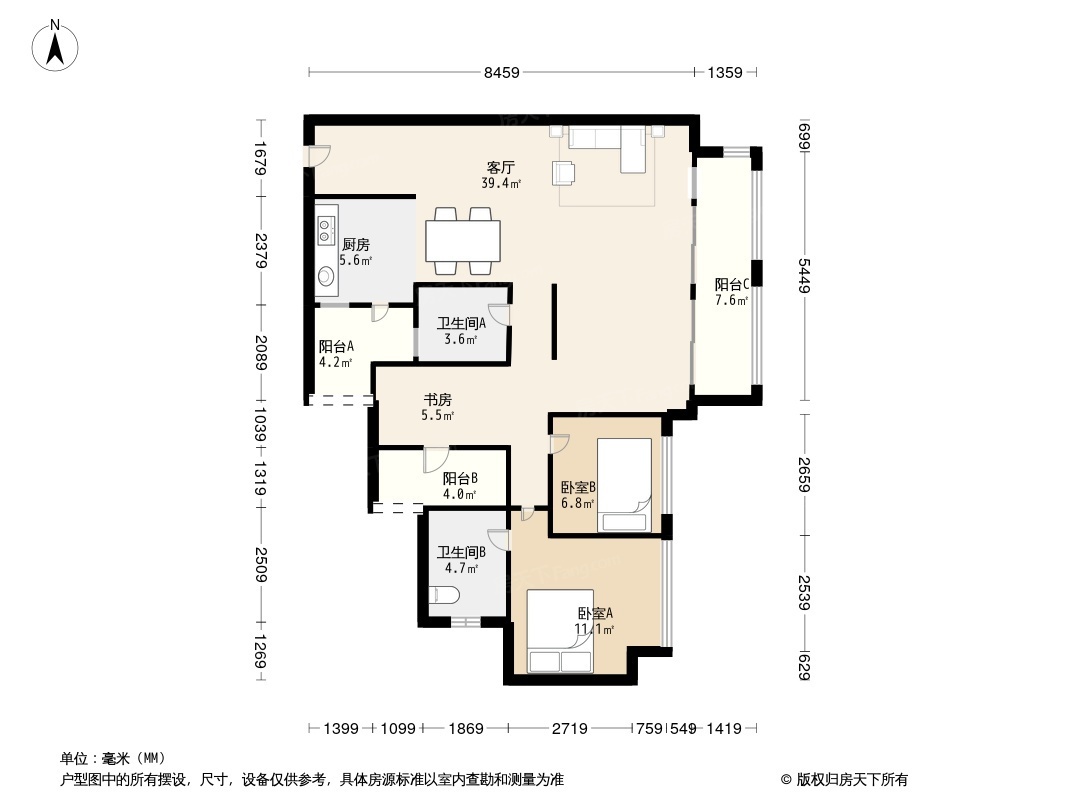 保利观澜三期户型图