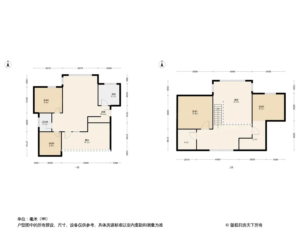 堤亚纳河谷户型图