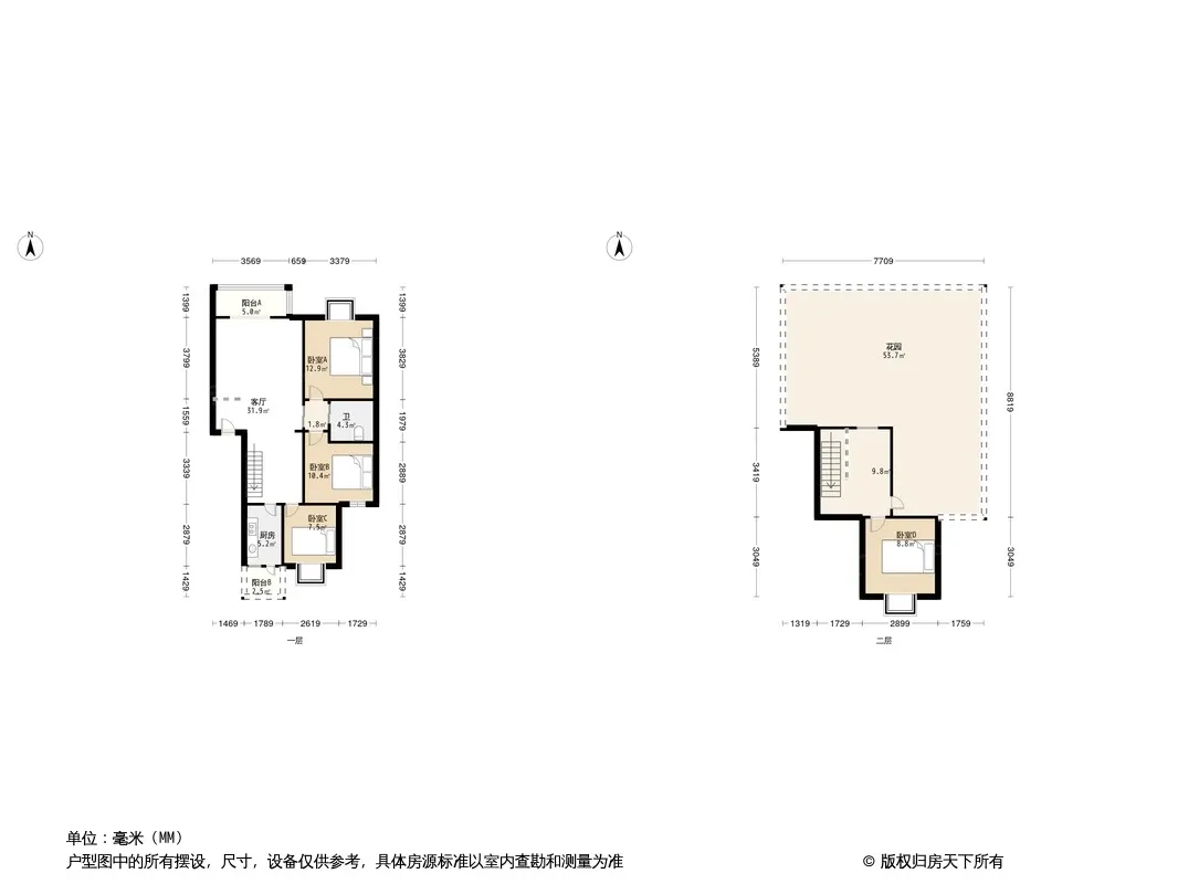 学府芳邻户型图