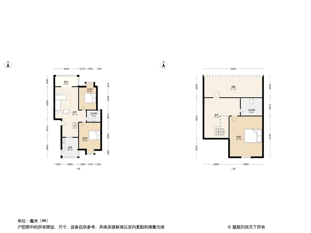 蜀风庭院户型图