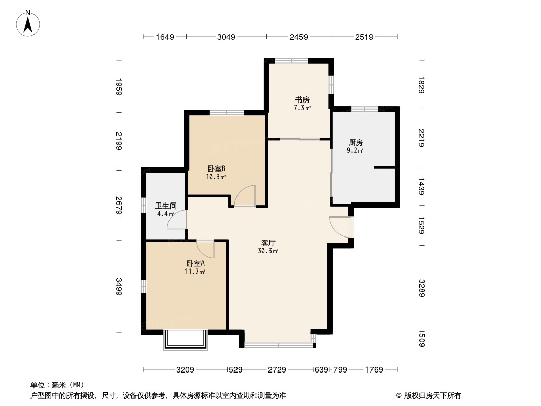 香缇花园白金汉宫户型图