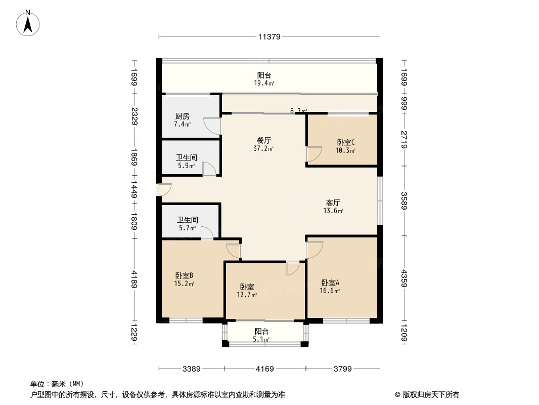 翡翠谷户型图