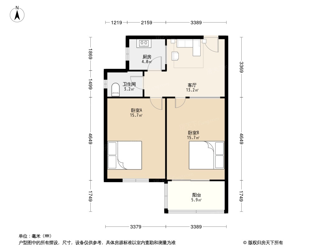 花园村小区户型图