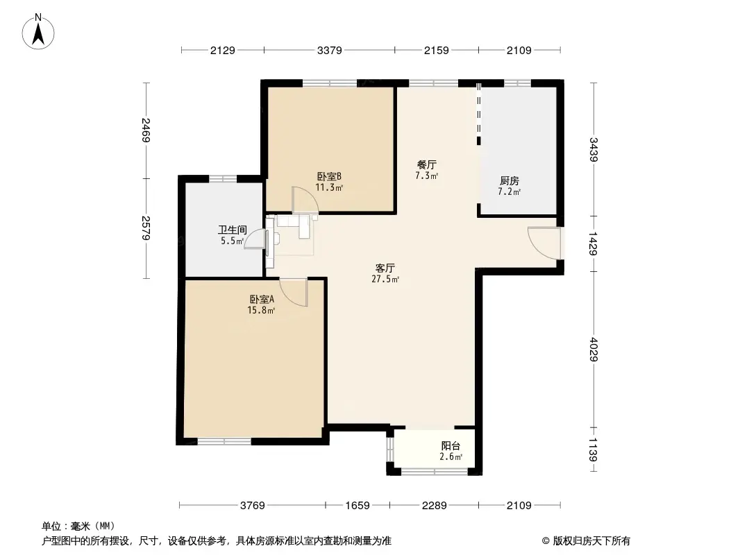 滨海欣嘉园暖塘户型图